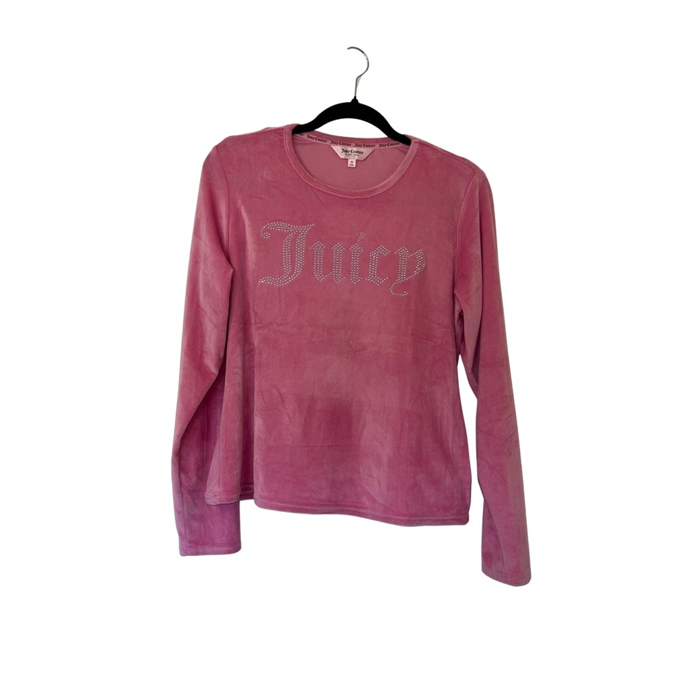 Juicy Couture Sparkling Pink Long Sleeve Tee - Picture 4 of 5